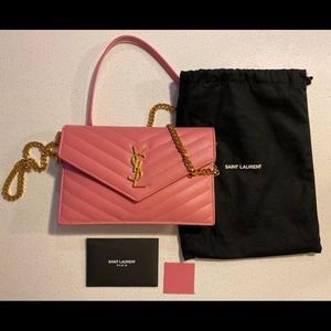 YSL Wallet On Chain Pink